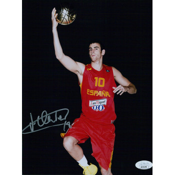 Victor Claver Portland Trail Blazers Signed 8x10 Glossy Photo JSA Authenticated Victor Claver Portland Trail Blazers Signed 8x10 Glossy Photo JSA Authenticated