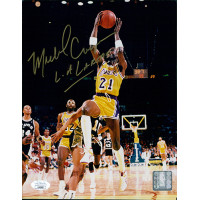 Michael Cooper Los Angeles Lakers Signed 8x10 Glossy Photo JSA Authenticated