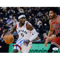 Terence Davis Toronto Raptors Signed 8x10 Matte Photo JSA Authenticated
