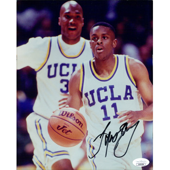 Tyus Edney UCLA Bruins Signed 8x10 Glossy Photo JSA Authenticated Tyus Edney UCLA Bruins Signed 8x10 Glossy Photo JSA Authenticated