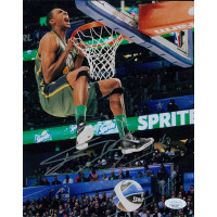 Jeremy Evans Utah Jazz Signed 8x10 Matte Photo JSA Authenticated