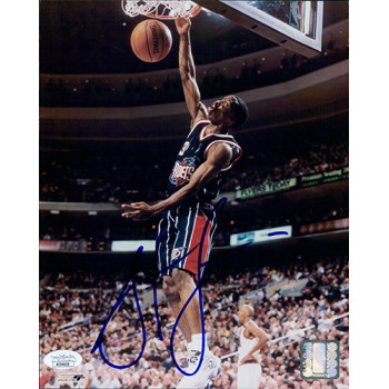 Steve Francis Houston Rockets Signed 8x10 Glossy Photo JSA Authenticated Steve Francis Houston Rockets Signed 8x10 Glossy Photo JSA Authenticated