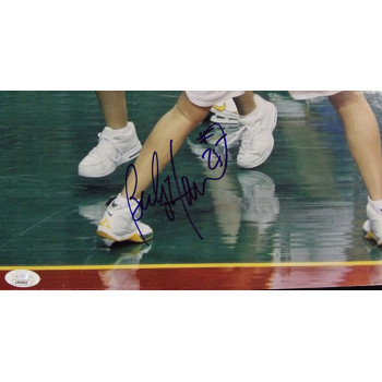 Becky Hammon New York Liberty Signed 12x18 Glossy Photo JSA Authenticated