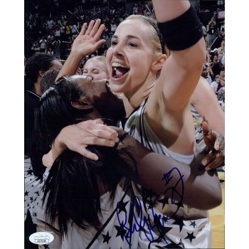 Becky Hammon San Antonio Silver Stars Signed 8x10 Glossy Photo JSA Authenticated Becky Hammon San Antonio Silver Stars Signed 8x10 Glossy Photo JSA Authenticated