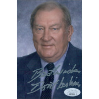 Don Haskins Basketball Coach Player Signed 4x6 Matte Photo JSA Authenticated Don Haskins Basketball Coach Player Signed 4x6 Matte Photo JSA Authenticated