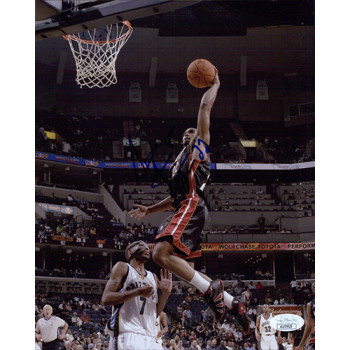 Robert Hite Miami Heat Signed 8x10 Glossy Photo JSA Authenticated Robert Hite Miami Heat Signed 8x10 Glossy Photo JSA Authenticated