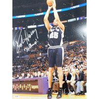Robert Horry San Antonio Spurs Signed 16x20 Matte Photo PSA Authenticated