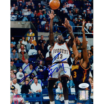 Bobby Jackson Denver Nuggets Signed 8x10 Glossy Photo JSA Authenticated Bobby Jackson Denver Nuggets Signed 8x10 Glossy Photo JSA Authenticated