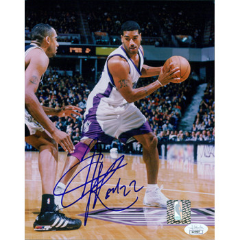 Jim Jackson Sacramento Kings Signed 8x10 Glossy Photo JSA Authenticated Jim Jackson Sacramento Kings Signed 8x10 Glossy Photo JSA Authenticated
