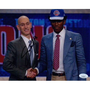 Stanley Johnson Detroit Pistons Signed 8x10 Matte Photo JSA Authenticated Stanley Johnson Detroit Pistons Signed 8x10 Matte Photo JSA Authenticated