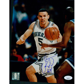 Jason Kidd Dallas Mavericks Signed 8x10 Glossy Photo JSA Authenticated Jason Kidd Dallas Mavericks Signed 8x10 Glossy Photo JSA Authenticated