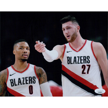Damian Lillard Portland Trail Blazers Signed 8x10 Glossy Photo JSA Auth No Card Damian Lillard Portland Trail Blazers Signed 8x10 Glossy Photo JSA Auth No Card