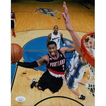 Wesley Matthews Portland Trail Blazers Signed 8x10 Matte Photo JSA Authenticated Wesley Matthews Portland Trail Blazers Signed 8x10 Matte Photo JSA Authenticated