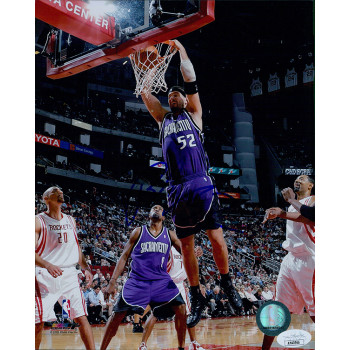 Brad Miller Sacramento Kings Signed 8x10 Glossy Photo JSA Authenticated