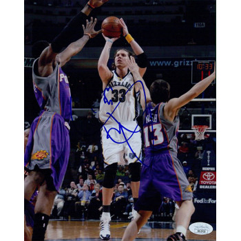 Mike Miller Memphis Grizzlies Signed 8x10 Glossy Photo JSA Authenticated Mike Miller Memphis Grizzlies Signed 8x10 Glossy Photo JSA Authenticated