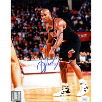 Harold Miner Miami Heat Signed 8x10 Glossy Photo JSA Authenticated Harold Miner Miami Heat Signed 8x10 Glossy Photo JSA Authenticated