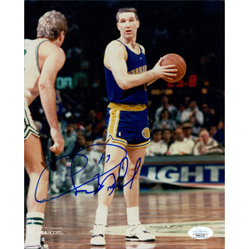 Chris Mullin Golden State Warriors Signed 8x10 Glossy Photo JSA Authenticated Chris Mullin Golden State Warriors Signed 8x10 Glossy Photo JSA Authenticated