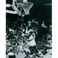 Calvin Murphy Houston Rockets Signed 8x10 Glossy Photo JSA Authenticated