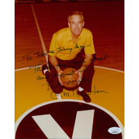 C.M. Newton Vanderbilt Commodores Signed 8x10 Glossy Photo JSA Authenticated