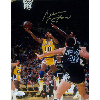 Norm Nixon Los Angeles Lakers Signed 8x10 Matte Photo JSA Authenticated Norm Nixon Los Angeles Lakers Signed 8x10 Matte Photo JSA Authenticated