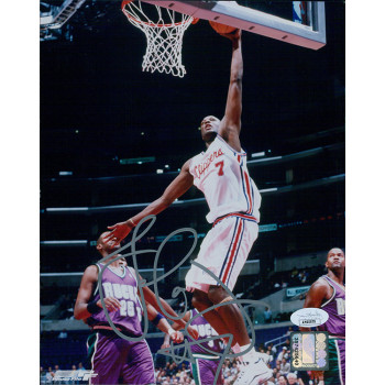 Lamar Odom Los Angeles Clippers Signed 8x10 Glossy Photo JSA Authenticated Lamar Odom Los Angeles Clippers Signed 8x10 Glossy Photo JSA Authenticated