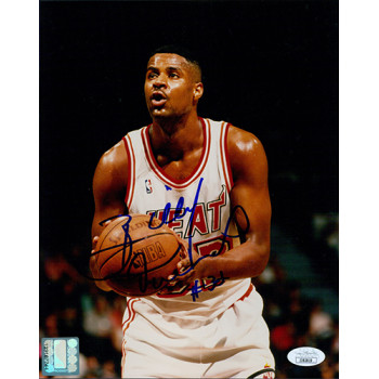 Billy Owens Miami Heat Signed 8x10 Glossy Photo JSA Authenticated
