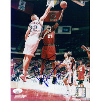 Ruben Patterson Seattle Supersonics Signed 8x10 Glossy Photo JSA Authenticated Ruben Patterson Seattle Supersonics Signed 8x10 Glossy Photo JSA Authenticated