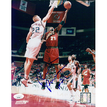 Ruben Patterson Seattle Supersonics Signed 8x10 Glossy Photo JSA Authenticated Ruben Patterson Seattle Supersonics Signed 8x10 Glossy Photo JSA Authenticated