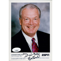 Digger Phelps Notre Dame Fighting Irish Signed 5x7 Glossy Promo Photo JSA Authen Digger Phelps Notre Dame Fighting Irish Signed 5x7 Glossy Promo Photo JSA Authen