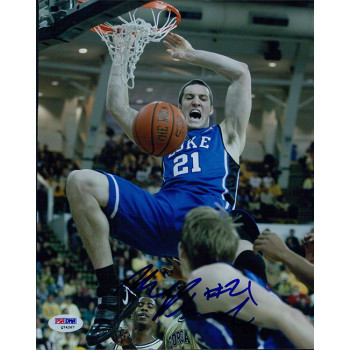 Miles Plumlee Duke Blue Devils Signed 8x10 Matte Photo PSA DNA Authenticated Miles Plumlee Duke Blue Devils Signed 8x10 Matte Photo PSA DNA Authenticated