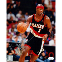 Cliff Robinson Portland Trail Blazers Signed 8x10 Glossy Photo JSA Authenticated