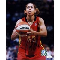 Nykesha Sales Connecticut Sun Signed 8x10 Glossy Photo JSA Authenticated