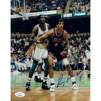 Rony Seikaly Miami Heat Signed 8x10 Glossy Photo JSA Authenticated Rony Seikaly Miami Heat Signed 8x10 Glossy Photo JSA Authenticated