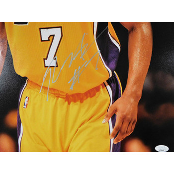 Ramon Sessions Los Angeles Lakers Signed 16x20 Matte Photo JSA Authenticated