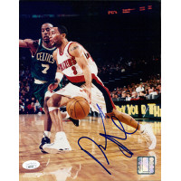 Damon Stoudamire Portland Trail Blazers Signed 8x10 Glossy Photo JSA Authentic