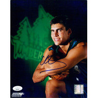 Wally Szczerbiak Minnesota Timberwolves Signed 8x10 Glossy Photo JSA Authentic