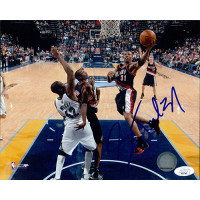 Sebastian Telfair Portland Trail Blazers Signed 8x10 Glossy Photo JSA Authen DMG Sebastian Telfair Portland Trail Blazers Signed 8x10 Glossy Photo JSA Authen DMG