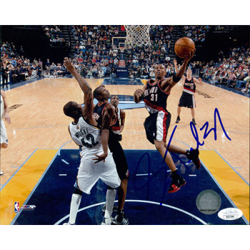 Sebastian Telfair Portland Trail Blazers Signed 8x10 Glossy Photo JSA Authen DMG Sebastian Telfair Portland Trail Blazers Signed 8x10 Glossy Photo JSA Authen DMG
