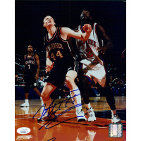 Keith Van Horn New Jersey Nets Signed 8x10 Glossy Photo JSA Authenticated
