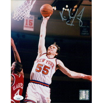 Kiki Vandeweghe New York Knicks Signed 8x10 Glossy Photo JSA Authenticated Kiki Vandeweghe New York Knicks Signed 8x10 Glossy Photo JSA Authenticated