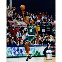 Antoine Walker Boston Celtics Signed 8x10 Glossy Photo JSA Authenticated