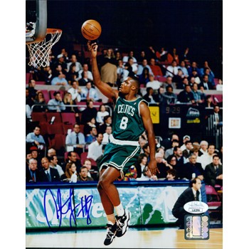 Antoine Walker Boston Celtics Signed 8x10 Glossy Photo JSA Authenticated