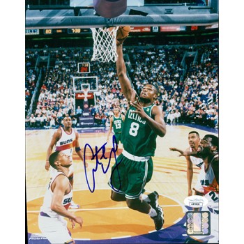 Antoine Walker Boston Celtics Signed 8x10 Glossy Photo JSA Authenticated Antoine Walker Boston Celtics Signed 8x10 Glossy Photo JSA Authenticated