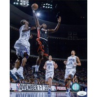 Antoine Walker Miami Heat Signed 8x10 Glossy Photo JSA Authenticated