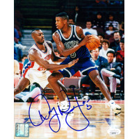 Doug West Minnesota Timberwolves Signed 8x10 Glossy Photo JSA Authenticated Doug West Minnesota Timberwolves Signed 8x10 Glossy Photo JSA Authenticated