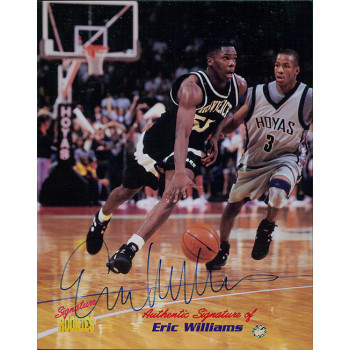 Eric Williams Providence Friars Signed 8x10 Cardstock Photo Signature Rookies