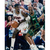 Walt Williams Sacramento Kings Signed 8x10 Glossy Photo JSA Authenticated