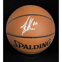 Mike Bibby Signed Spalding All Court Basketball JSA Authenticated