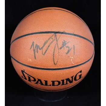 Marcus Camby Signed Spalding Indoor/Outdoor Basketball JSA Authenticated