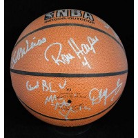 Los Angeles Clippers Signed 1993-94 Team Basketball by 6 JSA Authenticated
